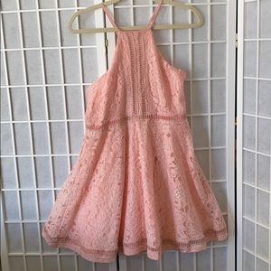 Cross Back Skater Dress